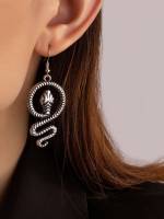  Antique Silver  Earrings 6348