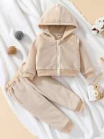  Zipper Long Sleeve Baby Clothing 728