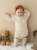  Plain Casual Short Baby Clothing 5084