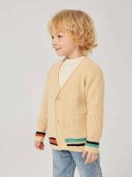  Regular V neck Casual Toddler Boys Knitwear 2984