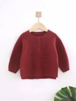  Casual Long Sleeve Toddler Boys Knitwear 1358