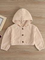  Button Front Casual Plain Kids Clothing 6350