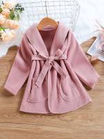  Casual Apricot Toddler Girls Clothing 799