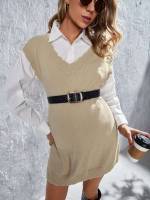 Apricot Casual Cap Sleeve Maternity Sweaters 2001