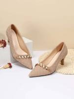  Pearls Plain Women Shoes 9463