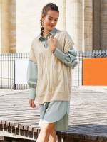 Apricot Regular Regular Fit Casual Women Clothing 9459