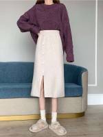   Elegant Women Sweater Skirts 140