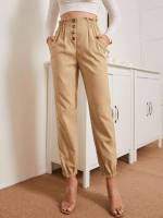 Apricot Elegant Regular Fit Women Pants 2945