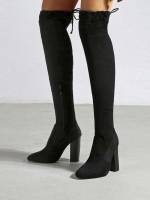  Plain Women Fashion Boots 5530