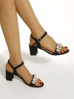 Glamorous  Apricot Women Heeled Sandals 902