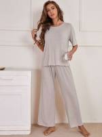  Apricot Casual Women Sleep  Lounge 872