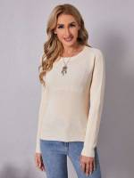 Regular Regular Fit Plain Casual Women Sweaters 658