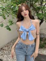 Regular Fit Halter Cute Women Clothing 2367