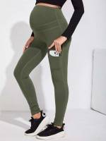  Army Green Plain Sporty Baby  Mom 9367