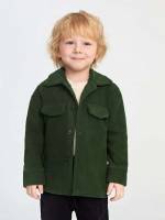 Letter Casual Regular Button Front Toddler Boys Clothing 4100