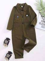  Casual Letter Regular Fit Toddler Boys Clothing 499