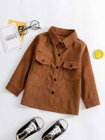  Collar Button Plain Toddler Boys Clothing 5985