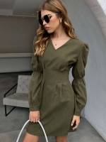  Long Sleeve Plain Women Clothing 9859