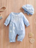 Ruffle Cute Round Neck Baby  Mom 926