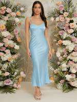 Zipper Slim Fit Sleeveless Sexy Wedding  Special 4766