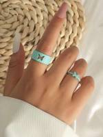 Butterfly  Baby Blue Fashion Jewelry 698