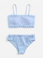  Spaghetti Strap Baby Blue Kids Clothing 8385