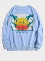 Tropical Regular Fit Long Sleeve Men Hoodies  Sweatshirts 7792