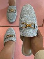 Baby Blue  Plain Shoes 8879