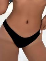 Plain  Women Bikini Bottoms 9997