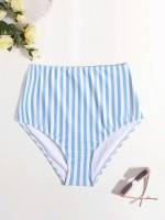 Baby Blue Casual  Women Beachwear 4114