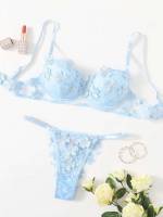  Appliques Floral Women Intimates 8280