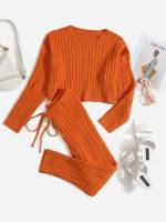  Casual Long Sleeve Regular Fit Women Knitwear 4372