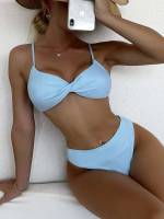  Baby Blue Women Beachwear 5727