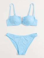   Baby Blue Women Swimwear 5742