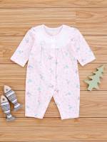 Cute  Round Neck Baby  Mom 3984