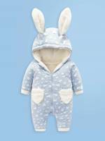  Patched Long Baby Onesies 6635