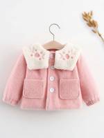 Long Sleeve Baby Pink Regular Fit Floral Baby  Mom 1304