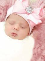  Bow Baby Pink Baby Clothing 768