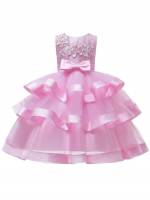 Round Neck Glamorous Regular Fit Toddler Girls Clothing 333