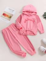 Hooded  Regular Fit Toddler Girls Clothing 82