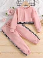  Casual Letter Toddler Girls Clothing 30