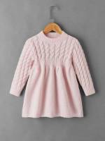  Baby Pink Long Sleeve Kids Clothing 7044