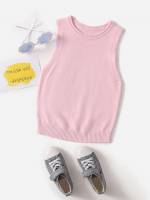   Plain Toddler Girl Sweaters 8049