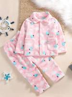 Long Sleeve Cute Toddler Girls Clothing 623