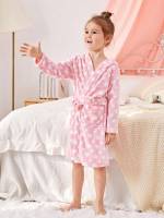 Long Sleeve Heart  Underwear  Sleepwear 7334