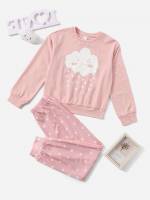  Cute Cartoon Girls Loungewear 3953