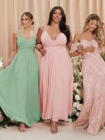  Backless Baby Pink Maxi Weddings  Events 2113