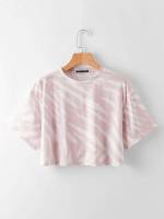  Baby Pink Short Sleeve Women T-Shirts 2329