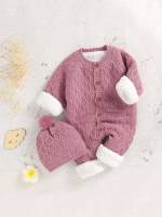  Beige Regular Fit Button Front Baby  Mom 1610