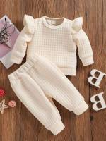  Round Neck Long Sleeve Baby Clothing 3050